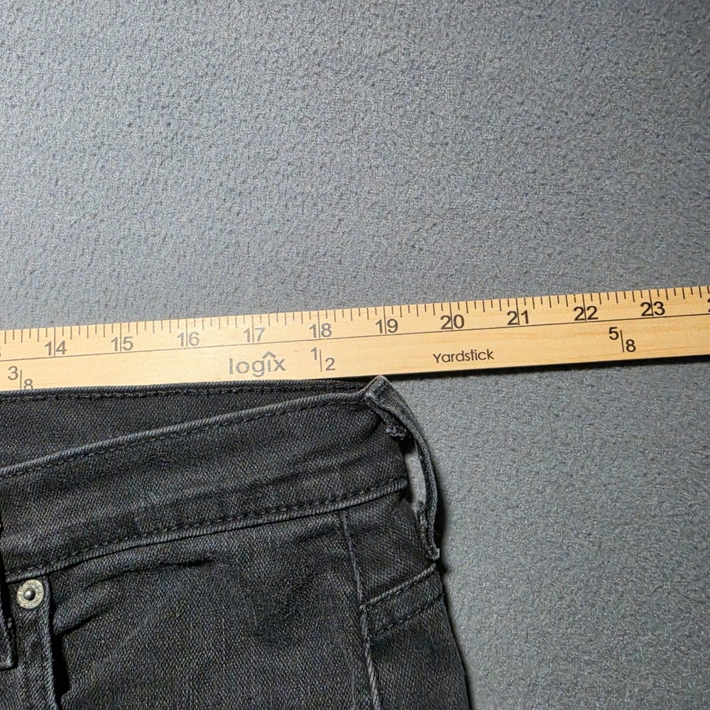 Levis 569 Loose Straight Jeans Mens 36x30 Black Denim Pants 0318 - Picture 3 of 8